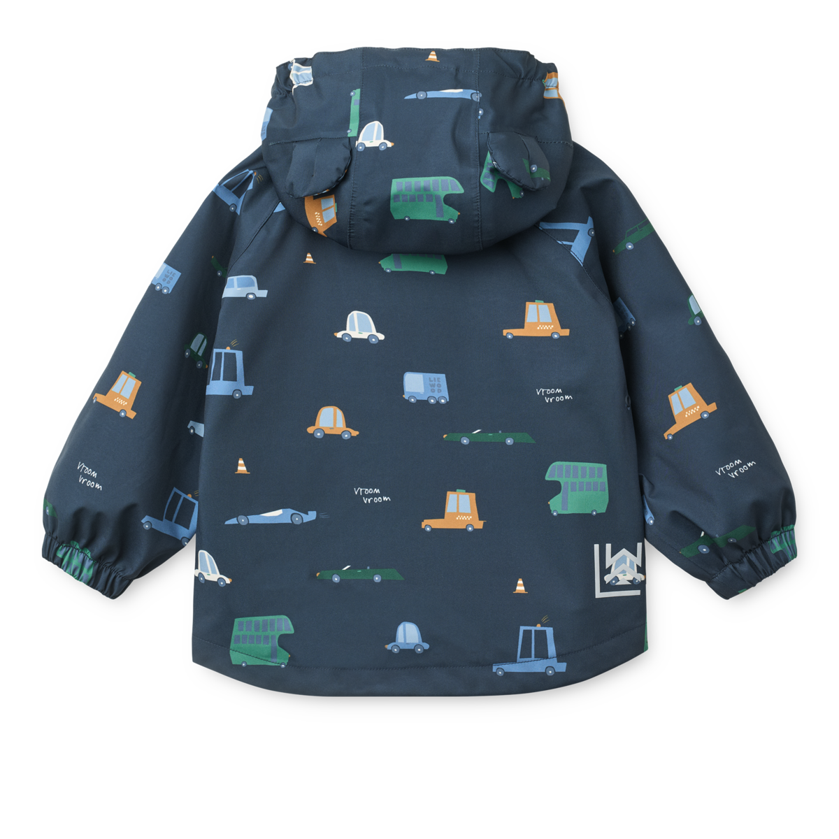 Liewood - Manu - Completo Giacca e Pantaloni antipioggia - Bambini under 4Y - Macchinine