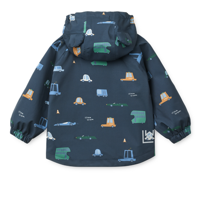 Liewood - Manu - Completo Giacca e Pantaloni antipioggia - Bambini under 4Y - Macchinine