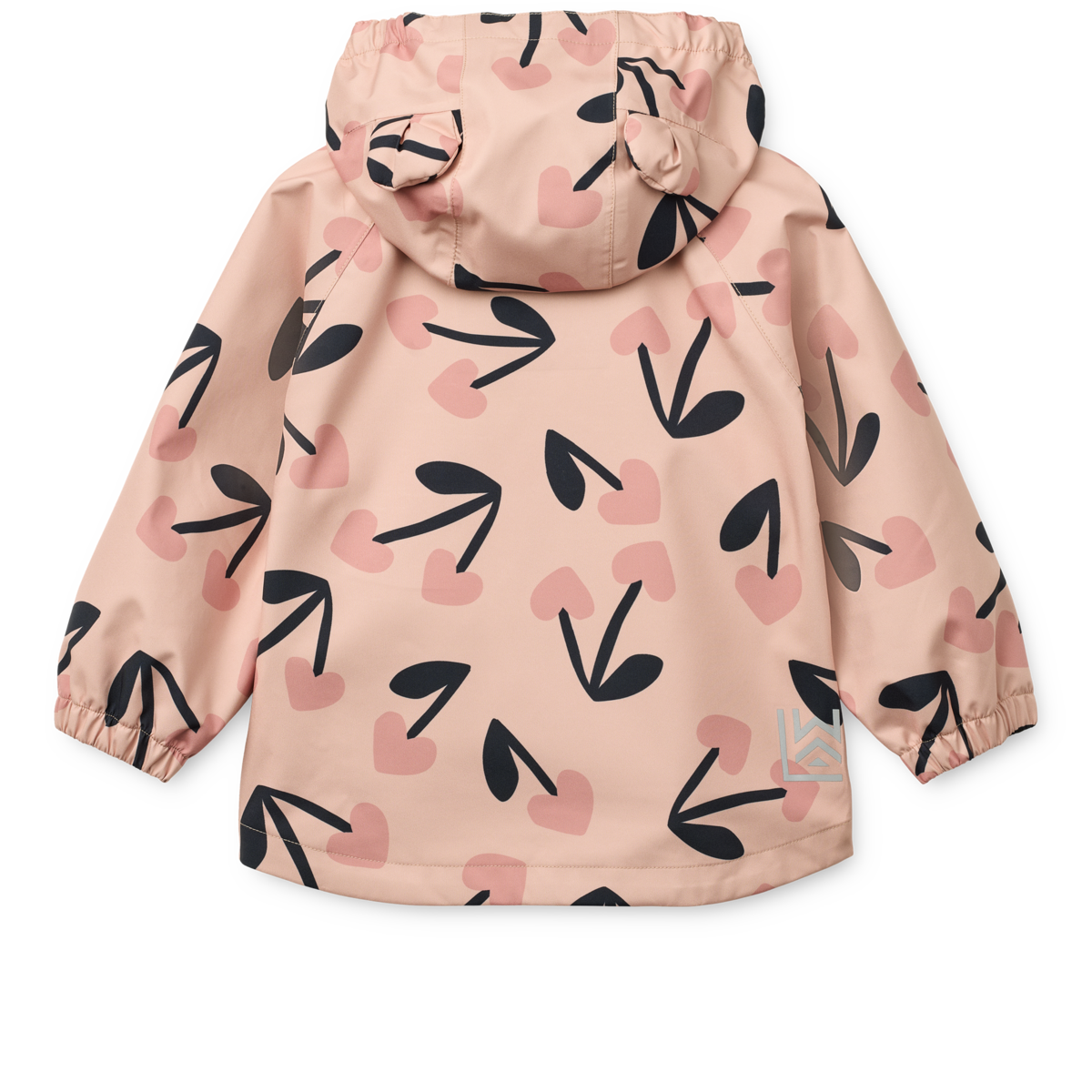Liewood - Manu - Completo Giacca e Pantaloni antipioggia - Bambini under 4Y - Cherry heart/Rosey