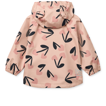 Liewood - Manu - Completo Giacca e Pantaloni antipioggia - Bambini under 4Y - Cherry heart/Rosey