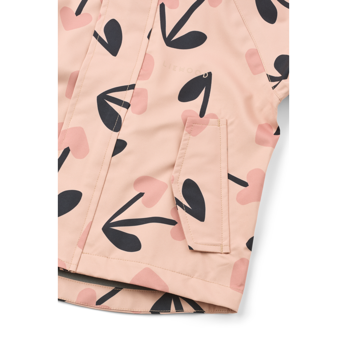 Liewood - Manu - Completo Giacca e Pantaloni antipioggia - Bambini under 4Y - Cherry heart/Rosey
