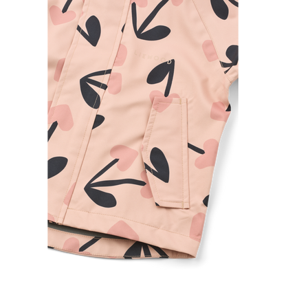 Liewood - Manu - Completo Giacca e Pantaloni antipioggia - Bambini under 4Y - Cherry heart/Rosey