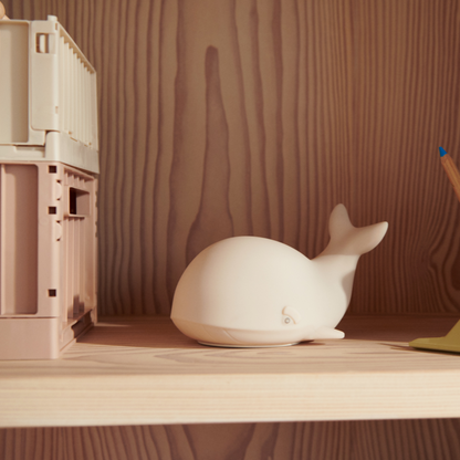 Liewood - Winston - Lampada piccola portatile in silicone - Balena