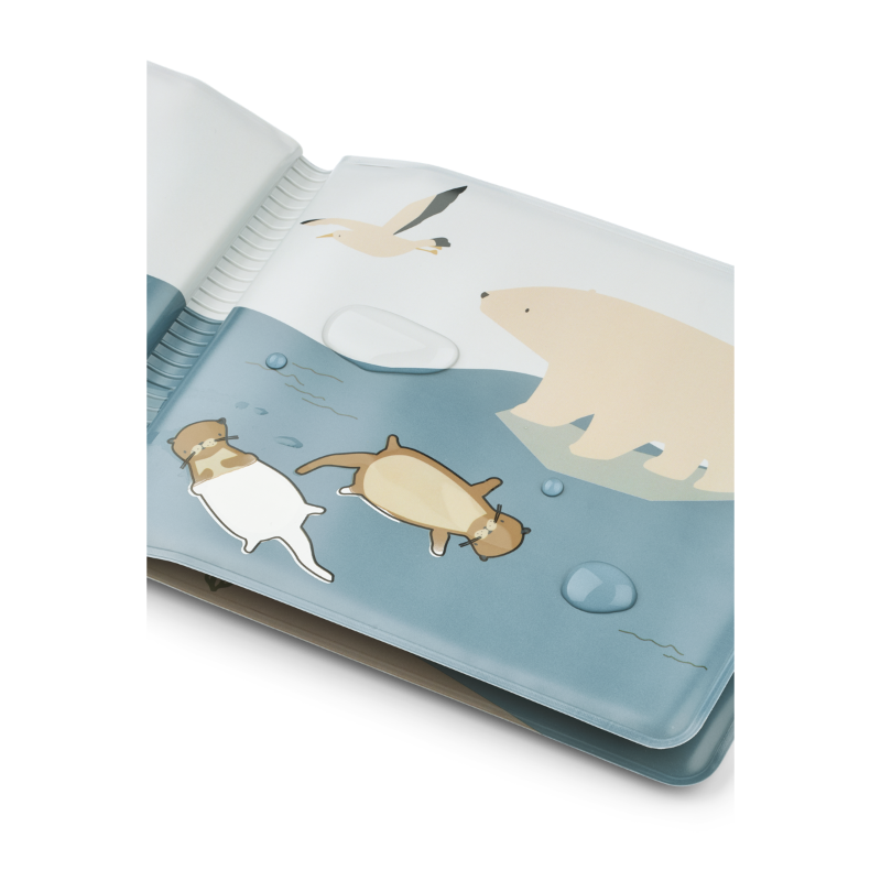 Liewood - Waylon - Libro magico per il bagnetto - Artico