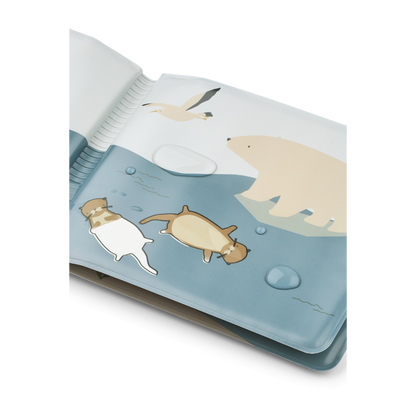 Liewood - Waylon - Libro magico per il bagnetto - Artico