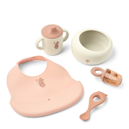 Liewood - Mileah - Prime pappe Set 5 Pezzi - Wild Child Rosa