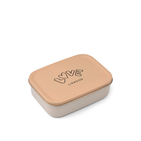 Liewood - Nina - Lunchbox contenitore con scomparti interni - Love