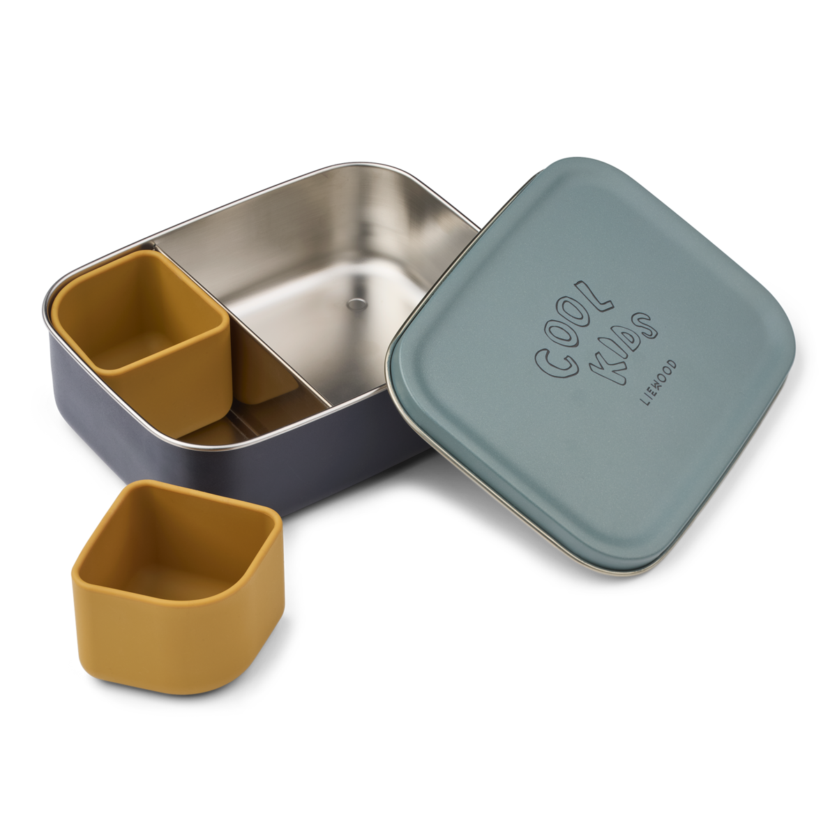 Liewood - Nina - Lunchbox contenitore con scomparti interni - Cool kids