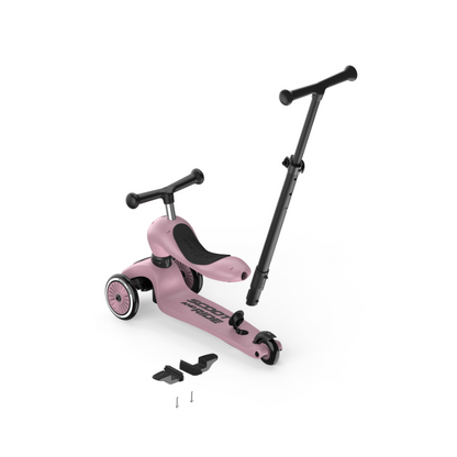 Scoot and Ride - Monopattino e Triciclo - Highwaykick push and go - Trasformabile 2 in 1 - Wildberry