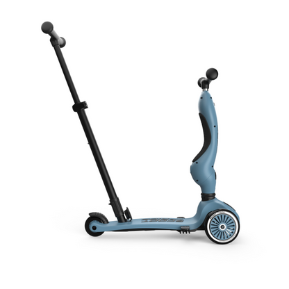 Scoot and Ride - Monopattino e Triciclo - Highwaykick push and go - Trasformabile 2 in 1 - Steel