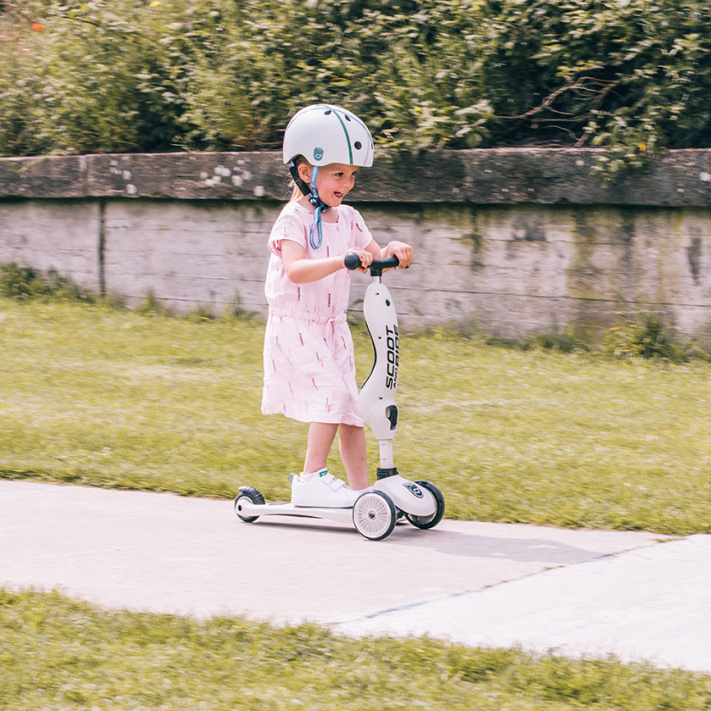 Scoot and Ride - Monopattino e Triciclo - Highwaykick 1 - Trasformabile 2 in 1 - cenere Ash