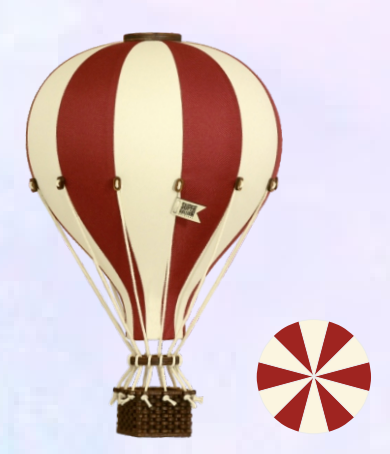 SuperBalloon Original - Mongolfiera - Bordeaux Panna