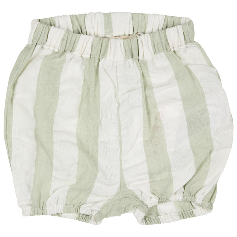 Pigeon - Pantaloni palloncino bloomers - riga larga - schiuma del mare