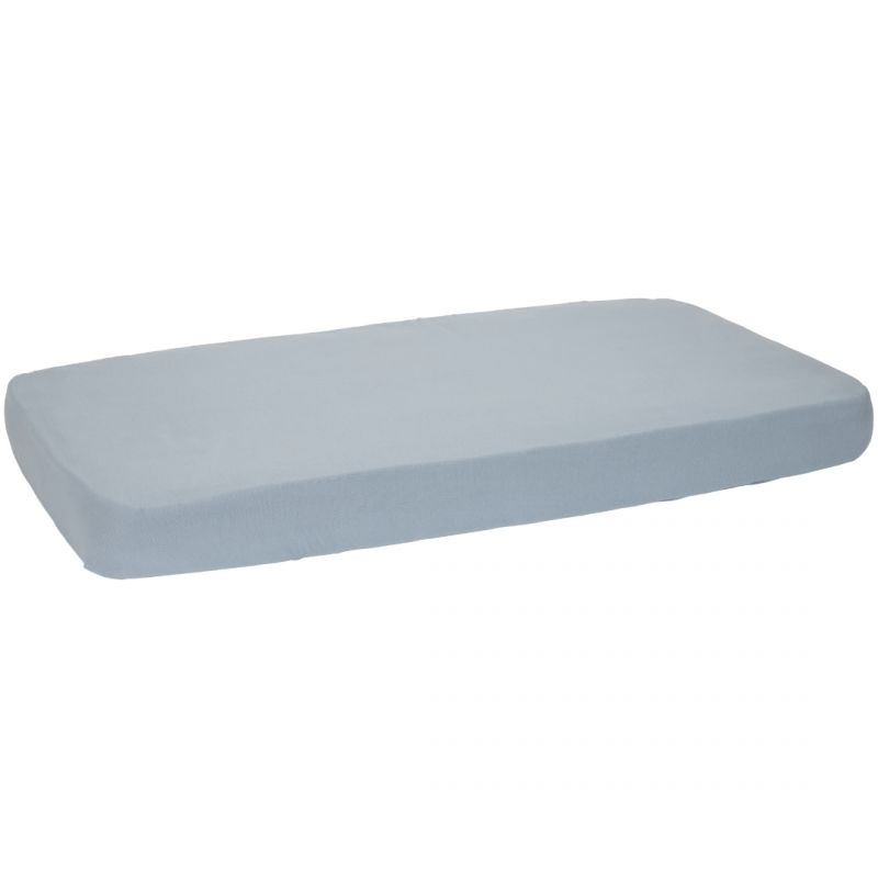 Little Dutch - Lenzuolo angoli in cotone 70x140 - Azzurro polvere
