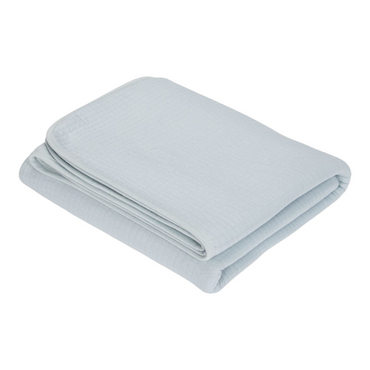 Little Dutch - Coperta leggera 70x100 - Azzurro baby