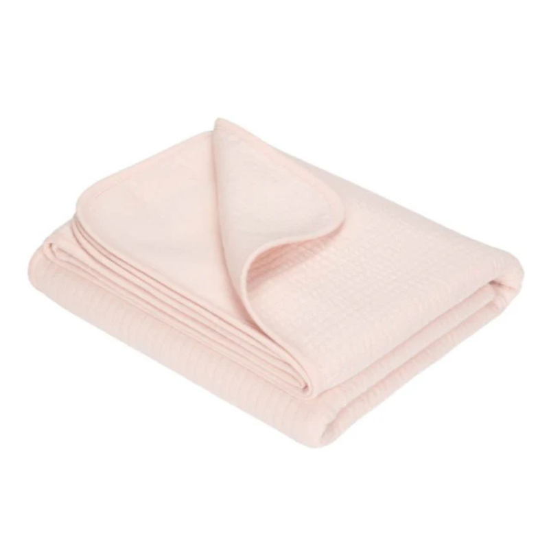 Little Dutch - Coperta leggera 70x100 - Rosa Cipria