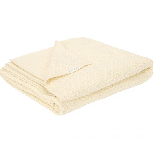 Little Dutch - Coperta Tricot 70x100 - Panna