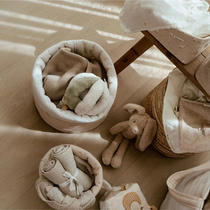 Little Dutch - 2-pack Mussola 70x70 cm - 100% Cotone Organico - Pure Soft Beige