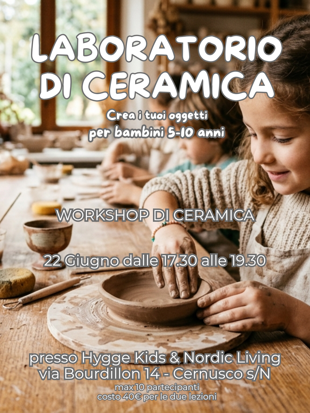 Laboratorio ceramica Bambini | 5-10 anni