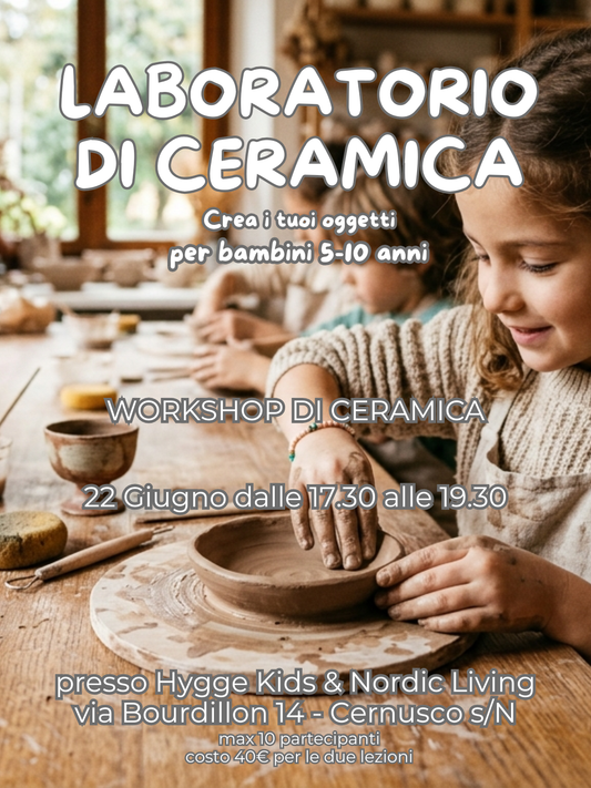 Laboratorio ceramica Bambini | 5-10 anni