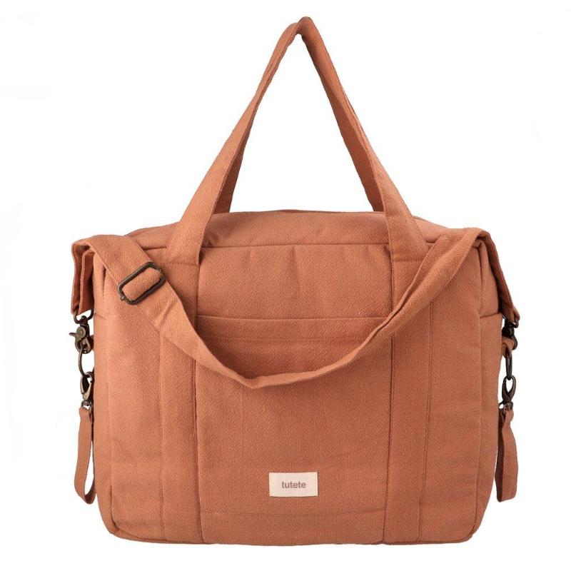Tutete - Borsa Passeggino  Cotton Brown Marrone