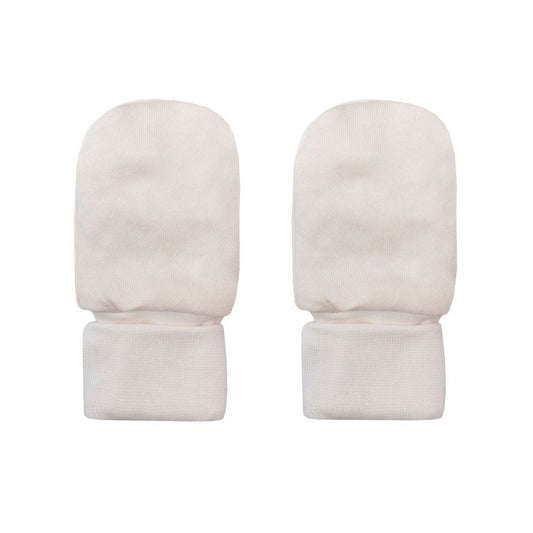 Wooly Organic - Guanti antigraffio per neonati - cotone organico BIO