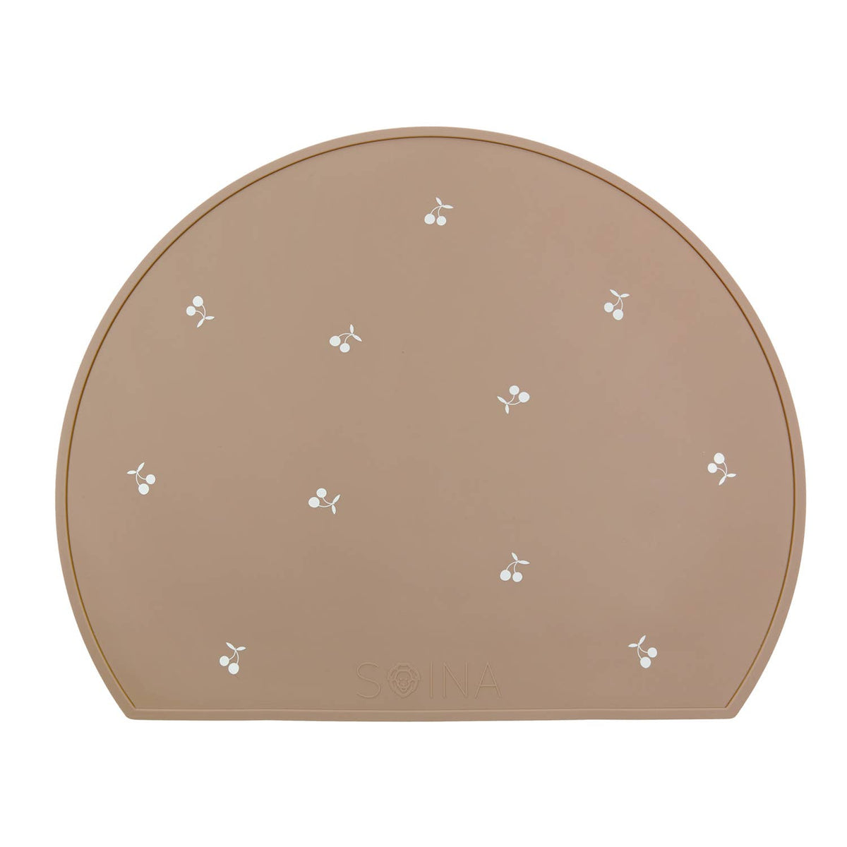 Tovaglietta in silicone Soina tortora Ciliegia