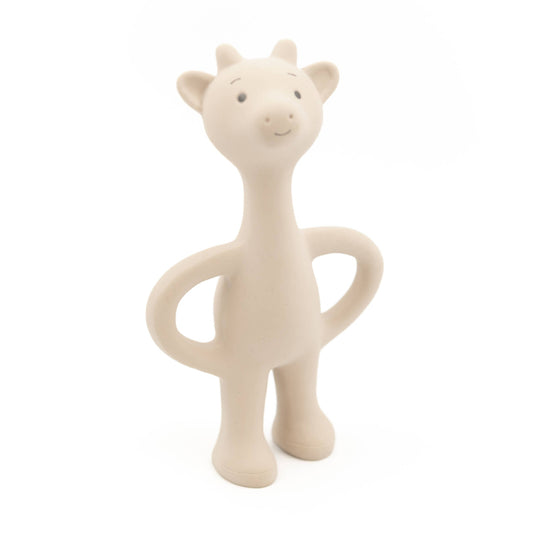 Cerbiatto in gomma naturale per la dentizione Bamboom Whisper Pink