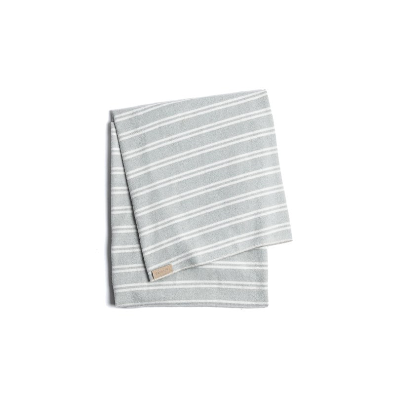 Bamboom copertina neonato 75x100 cm stripe acqua