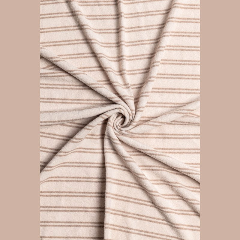 Bamboom copertina neonato 75x100 cm stripe pink - foto 2