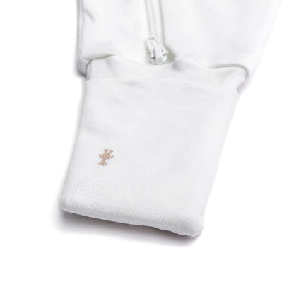 Bamboom - Pigiamino neonato con apertura davanti in viscosa di bambù - Fawn acqua