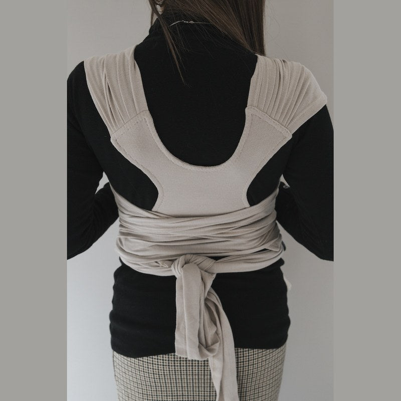 Bamboom Sling Easy fascia porta bebè beige - foto 6