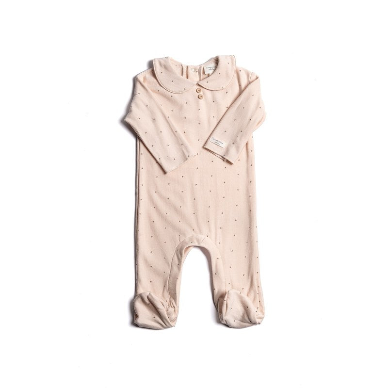 Bamboom tutina con colletto fantasia Hearts
