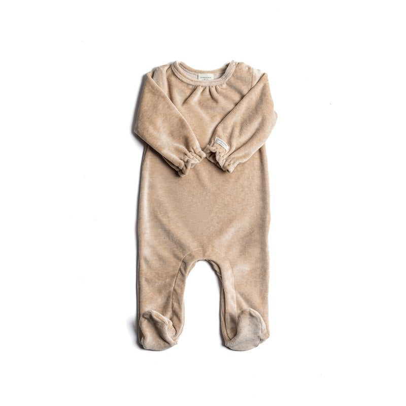 Bamboom tutina felpata neonata velvet sand