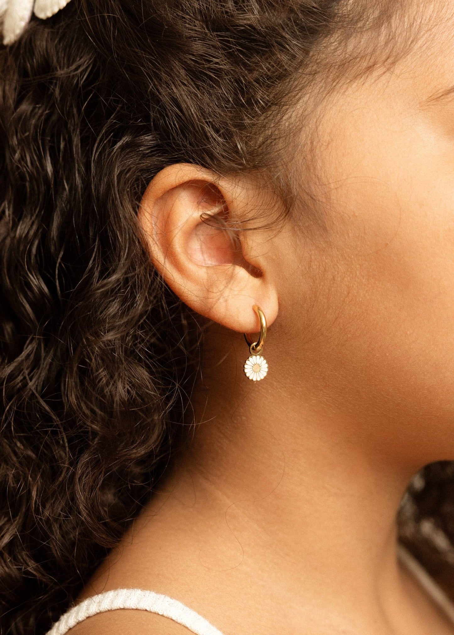 Mrs. Eartha - Charms coppia - Margherita Dorata