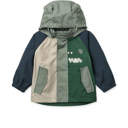 Liewood Manu completo antipioggia giacca e pantaloni bambini multicolor - foto 3