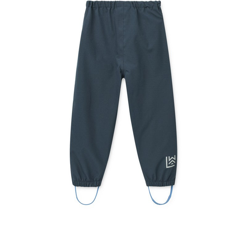 Liewood Pedia completo antipioggia giacca e pantaloni bambini azzurro - foto 8