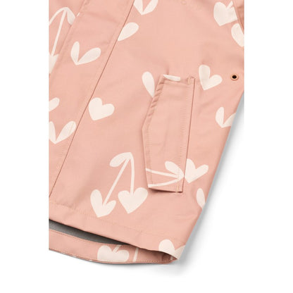 Liewood Pedia completo antipioggia giacca e pantaloni bambini fantasia Cuori - foto 6