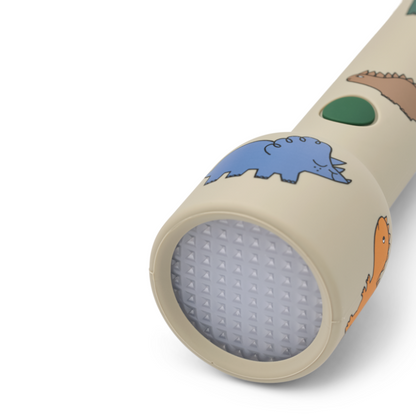 Liewood - Gry - Torcia anti abbaglio - Dinosauri