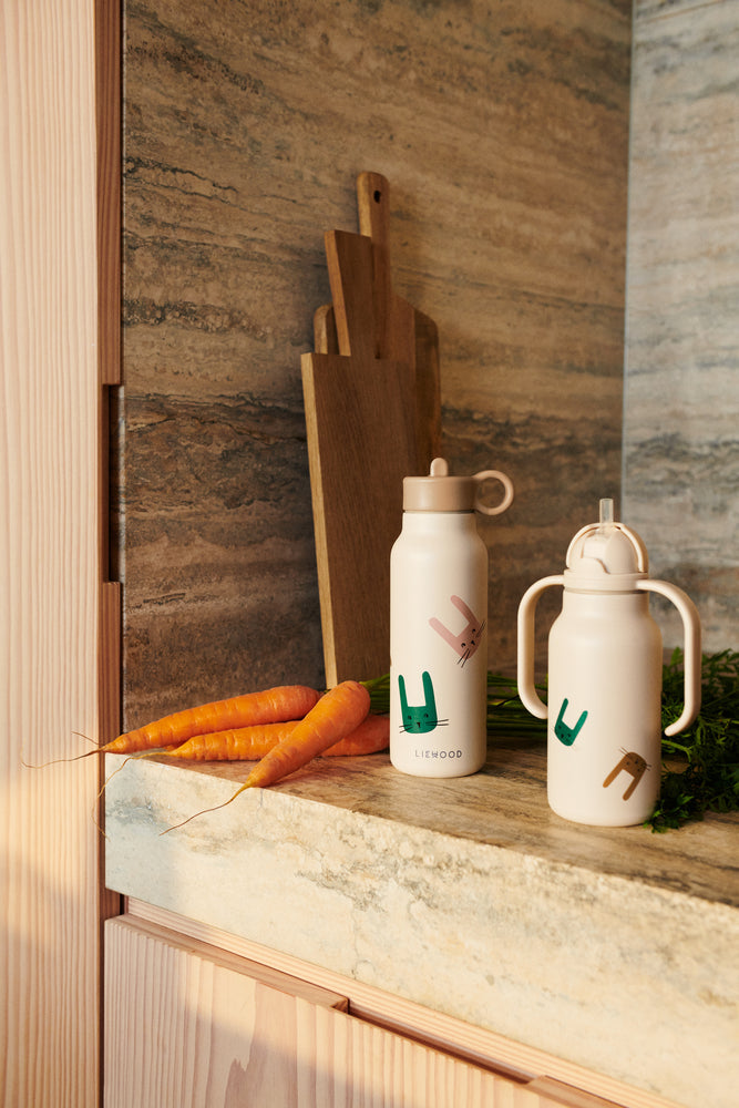 Liewood Falk Borraccia Termica Acciaio Coniglietti 350ml | Bambini
