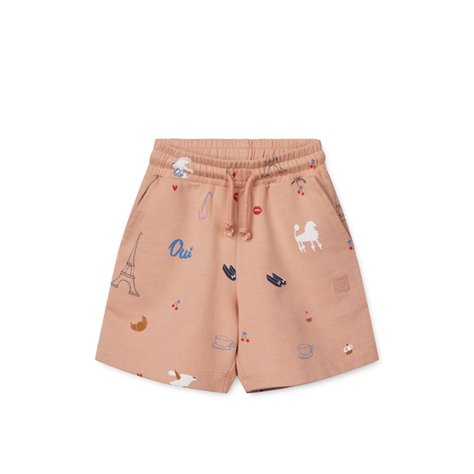 Liewood - Gram - Shorts in tuta di cotone organico - Parigi
