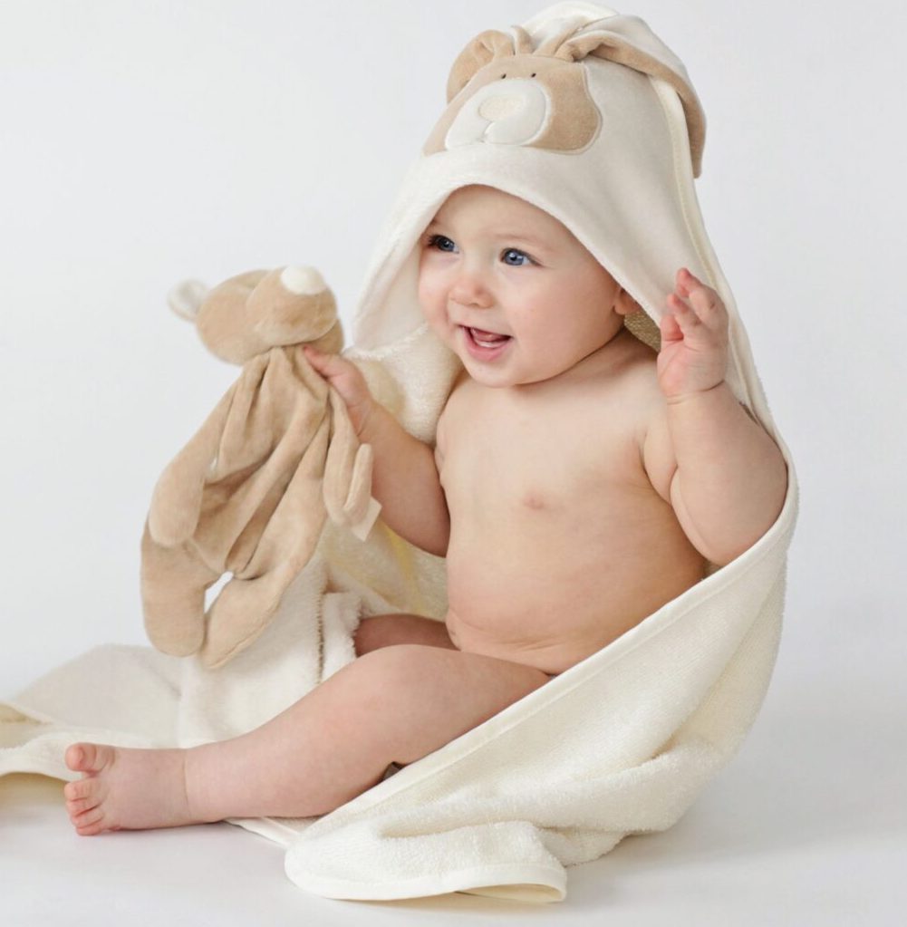 Wooly Organic - Accappatoio Bunny Baby 75x75